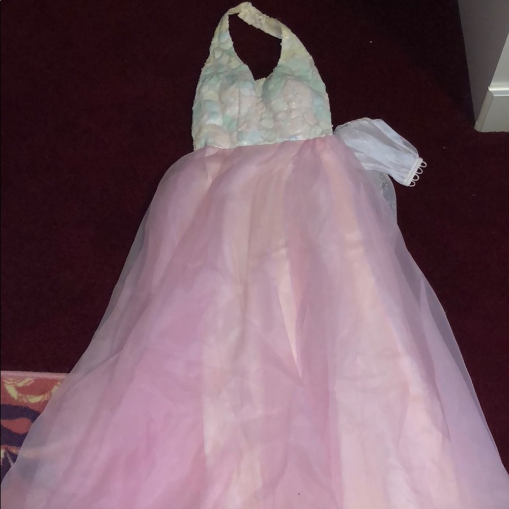 Pink beautiful dress